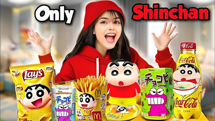 Using Only *SHINCHAN* Things For 24 Hours!