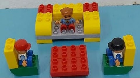 Sofa set with building blocks| blocks for kids| how to make sofa set |blocks game|blocks blocks