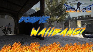 2 Wallbangs? Insane 4 man on cobblestone -CSGO