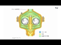 作動アニメーション　エアトラップ（高粘度ドレン用） TATSU2