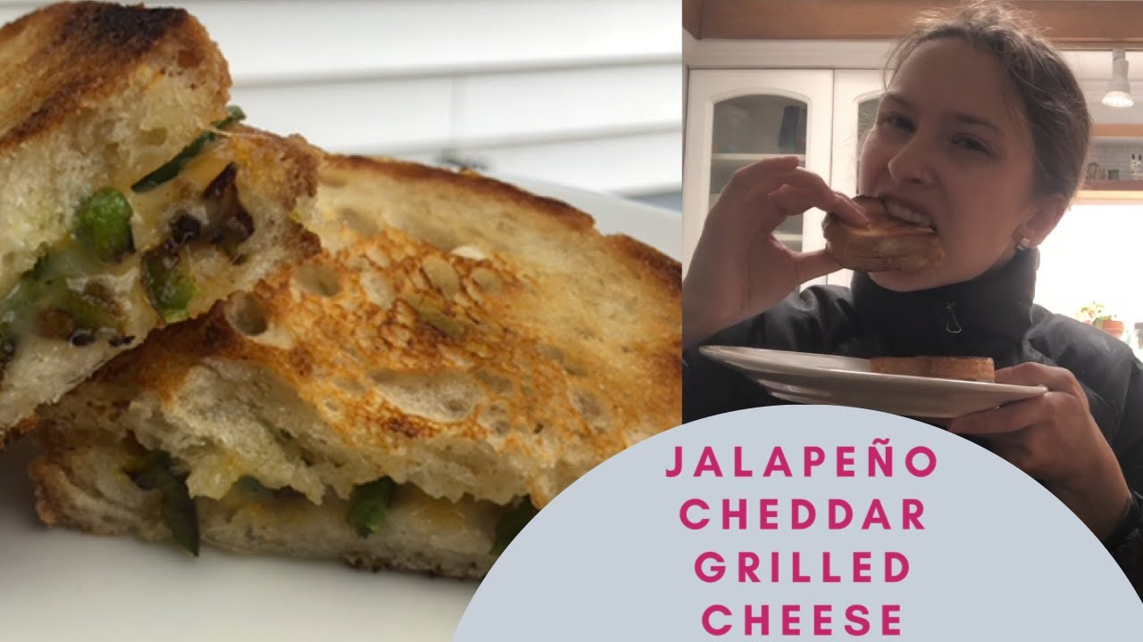 JALAPEÑO CHEDDAR GRILLED CHEESE YouTube