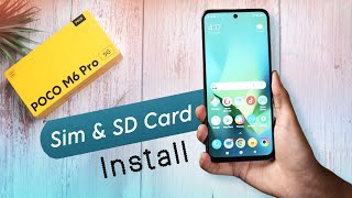 Poco M6 Pro - Does it Have Dual Sim & SD Card Slots? | How to Install SD Card in Poco M6 Pro 5G