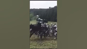 Real Life Cavalry Charge