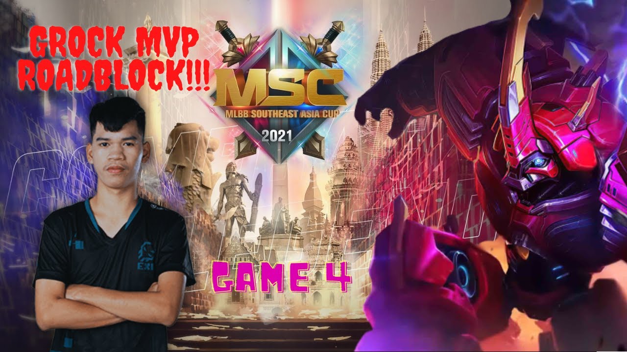 GAMEPLAY CH4KNU GROCK MVP!!! EVOS LEGENDS 🇮🇩 vs EXECRATION 🇵🇭 | PLAYOFFS DAY 3 MSC SEA 2021 - GAME 4