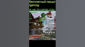 БЕСПЛАТНЫЙ ГЕРЦОГ КАЖДОМУ КТО ЗАЙДЁТ на Копии FunTime PVP | Анархия Фантайм ПВП