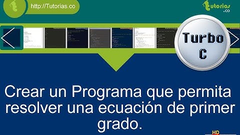 sentencia if-else – turbo C (ecuacion de primer grado)