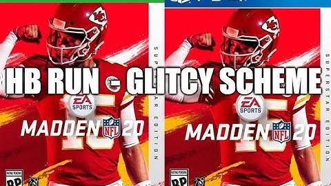 Madden 20 Glitches Cheats and Tips - HB Run Glitchy Run Scheme