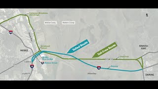 ALDOT released this new animation of the proposed Mobile River Bridge and Bayway Project
