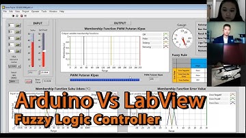 Arduino - LabView - Fuzzy Logic Controller