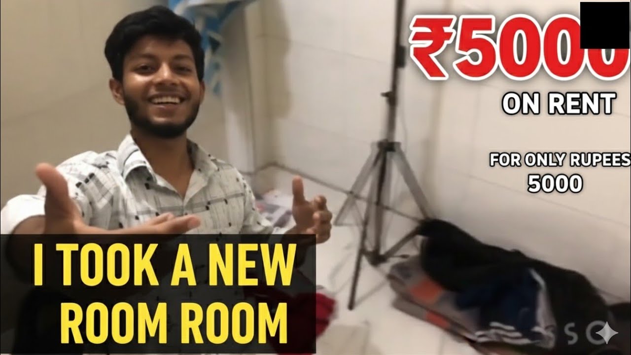 I TOOK A NEW ROOM IN NOIDA 5000 monthly rent 