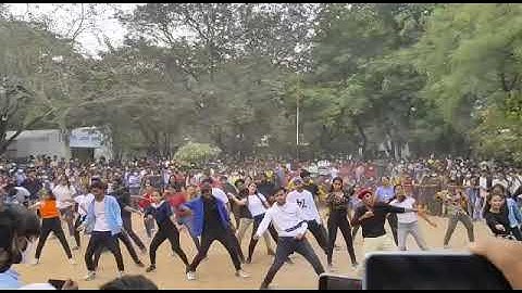 CBIT clg hyd flashmob dance rehearsals plz sub my chnl fr more videos