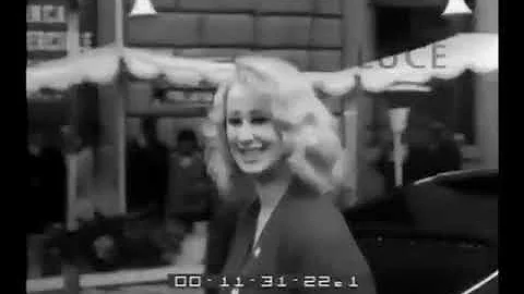 Sabrina (Norma Ann Sykes) in Rome, 1958 - newsreel