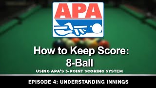 How to Keep Score 8-Ball - #4 - Understanding Innings