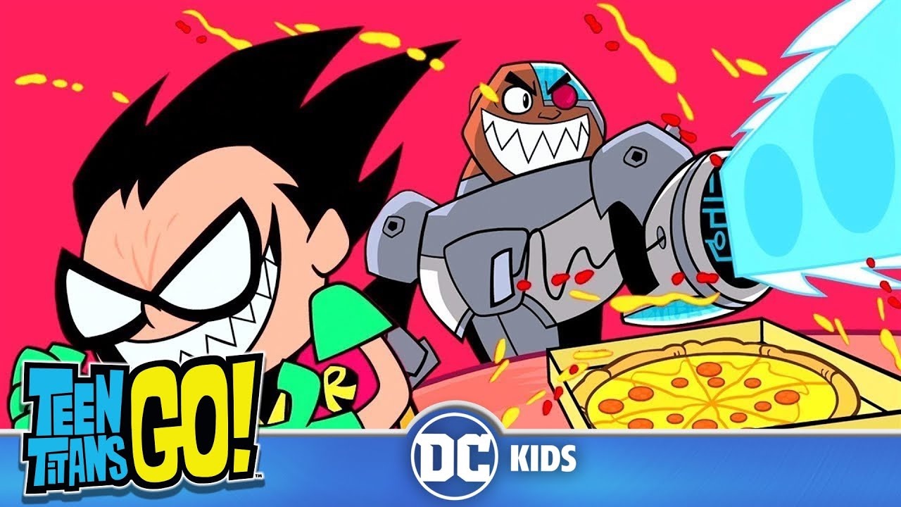 Teen Titans Go! | Food Fight | @DC Kids