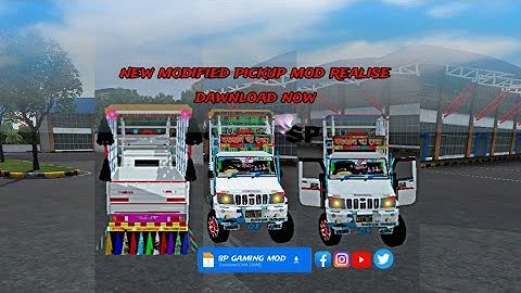 🔴pickup mod bussid dawnload link modified pickup mod realise dawnload now 🟢