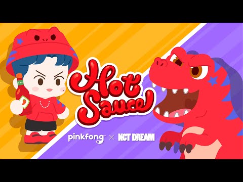 Hot Sauce🔥 with Pinkfong REDREX | Sing along with NCT DREAM💚 | NCT DREAM X PINKFONG