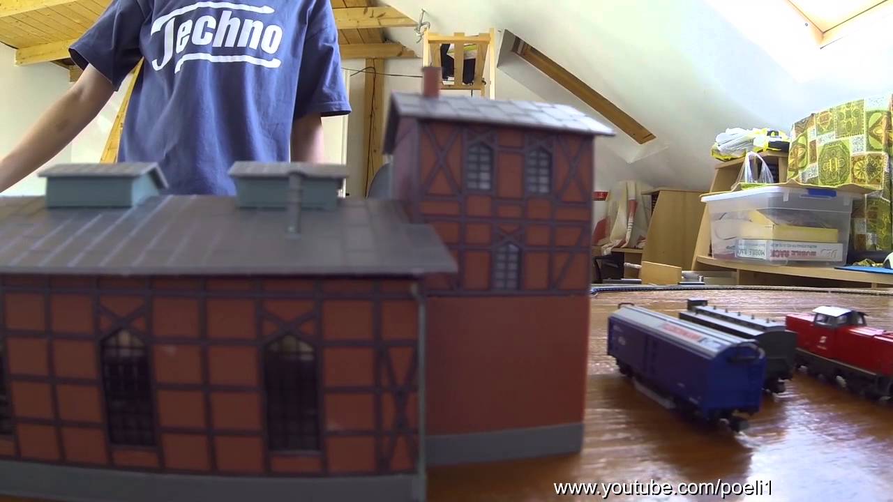 Eine Modellbahnlandschaft entsteht