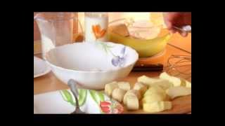 картофель запечный с сыром, рис с курагой, фрукты в сладком кляре - пакоры картофель запечный с сыром, рис с курагой, фрукты в сладком кляре - пакоры