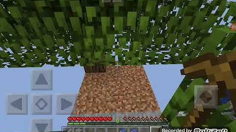 Minecraft-Mega Skyblock-Episode 1-Building a cobblestone generator