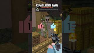 Double Tap Beat!👆👆🔫minecraft gun mod!!! #shorts #DoubleTapBeat #animation