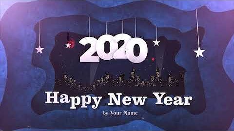 New Year Opener 2020 - Premiere PRO | After Effects Openers - Envato elements