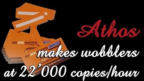 Double-sided tape machine Athos Plus applies tape at 22300 copies/hour