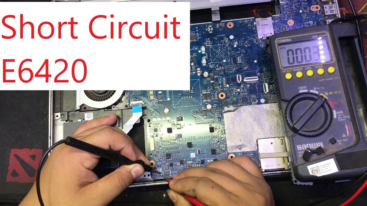 Dell Latitude Short Circuit Capacitor 19v Part 1 E64 Youtube