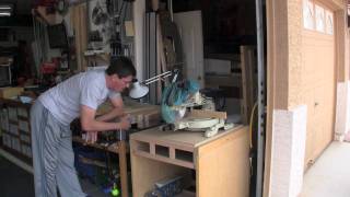 #29 - Disappearing Miter Saw Stand: The Video http://www.halfinchshy.com/2010/05/disappearing-miter-saw-stand.html I blogged about this with photos and text awhile ago, but