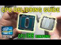 CPU IHS removing of the  i7 3770k (Detailed video on replacing the Ivy Bridge thermal interface)[4K]