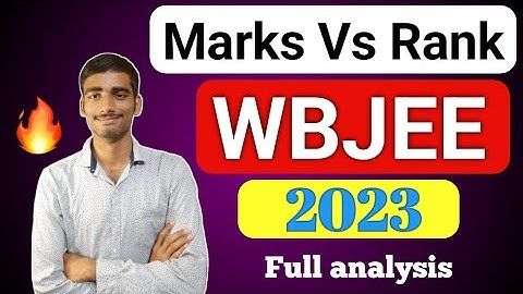Wbjee 2023 Marks Vs Rank✅|Best college according to your marks😎 #learning_with_ram