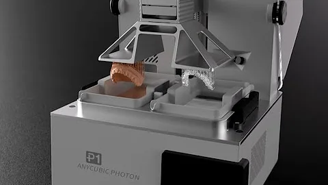 See Double with Anycubic Photon P1: Dual-Color & Material Resin 3D Printing and Dual Build Volumes