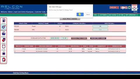 How to manually change rate in relcon automation system (TT Receipt HPCL Tom)