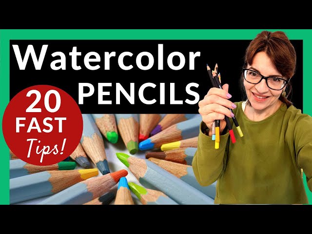 5 Watercolor Pencil Techniques for Beginners (That Pros Use Too)