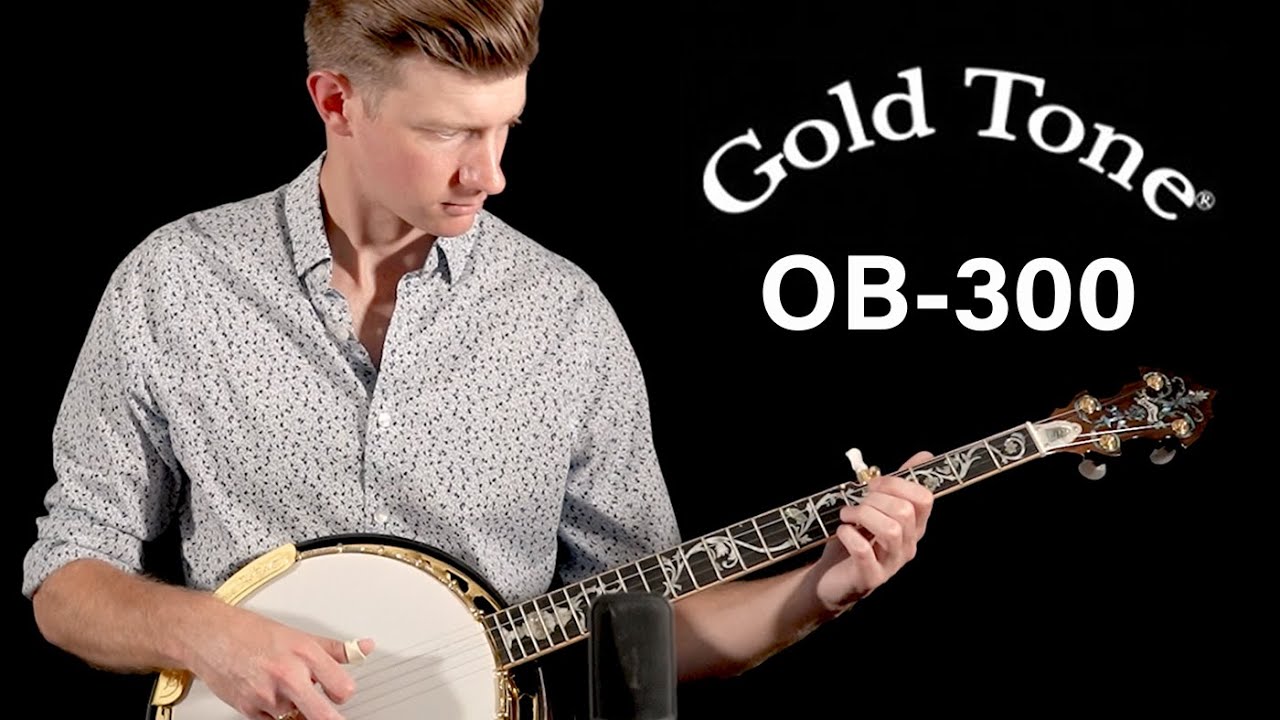 Acoustic Music Works - Gold Tone OB-300 Mastertone Bluegrass Banjo