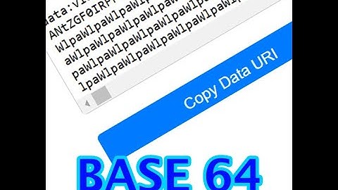 Base64 file encode and decode online