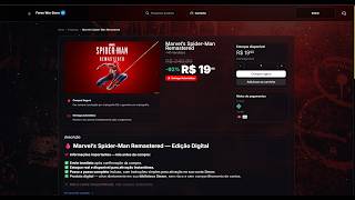 Como Comprar SPIDER-MAN REMASTERED Mais Barato na Steam (Original)
