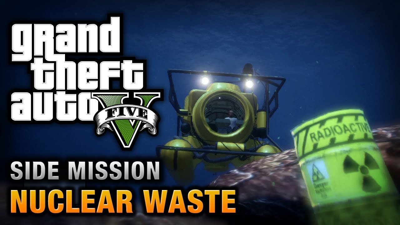 GTA V PC Mission 121 All Nuclear Waste Locations Waste Management 