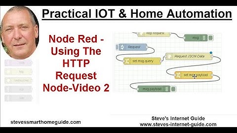 Using The Node-Red HTTP Request Node -Part 2