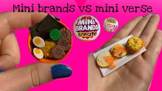 Create it mini brands vs mini verse which is better????