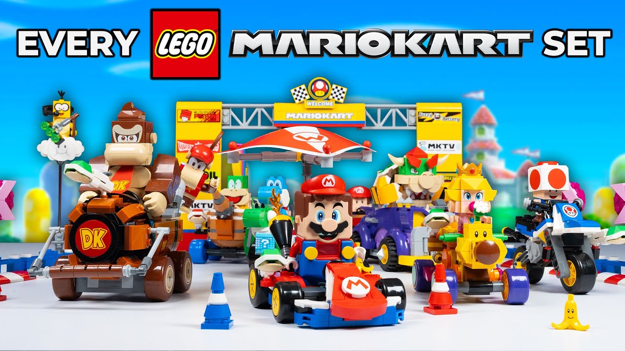Обзор LEGO Mario Kart Full Wave