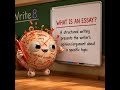 Learn with Write8 - What is Essay #english #essaywriting #toeflwriting #ieltswriting