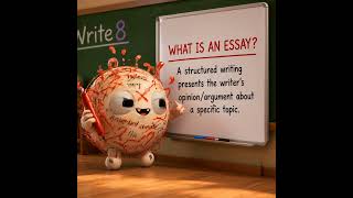 Learn with Write8 - What is Essay #english #essaywriting #toeflwriting #ieltswriting