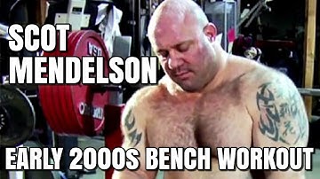 Scot Mendelson | Bench press workout