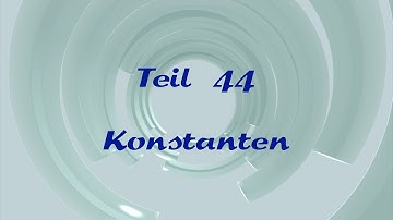 Objective-C für Einsteiger - 44 - Konstanten (Xcode, iPhone, iPad, Objective-C)