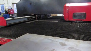 Finn Power A5-25 SB 25 Ton Turret Punch Press 1999 Punching Nibbling 20 Station