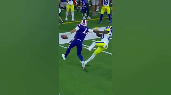 Josh Allen  Derrick Henry Stiff Arms #shorts #nfl