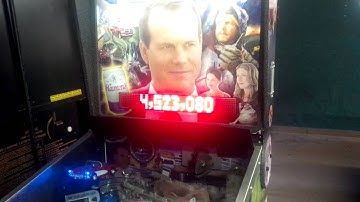 SS Billiards Bill Paxton Pinball Machine