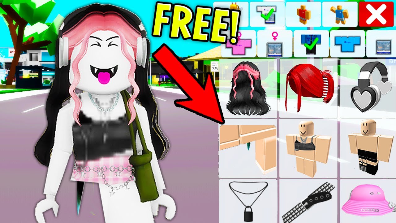 How to turn into a RICH E-GIRL in Roblox Brookhaven NEW UPDATE! 