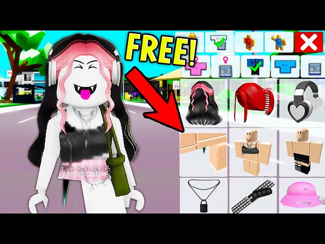 How to turn into a RICH E-GIRL in Roblox Brookhaven NEW UPDATE