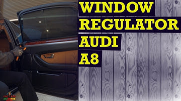 DIY Audi A8 Window Regulator Replacement - Easy and Affordable